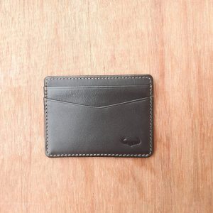 Minimal Card Holder Dark Brown