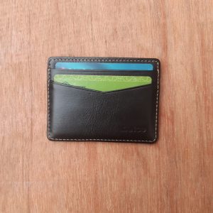 Minimal Card Holder Dark Brown